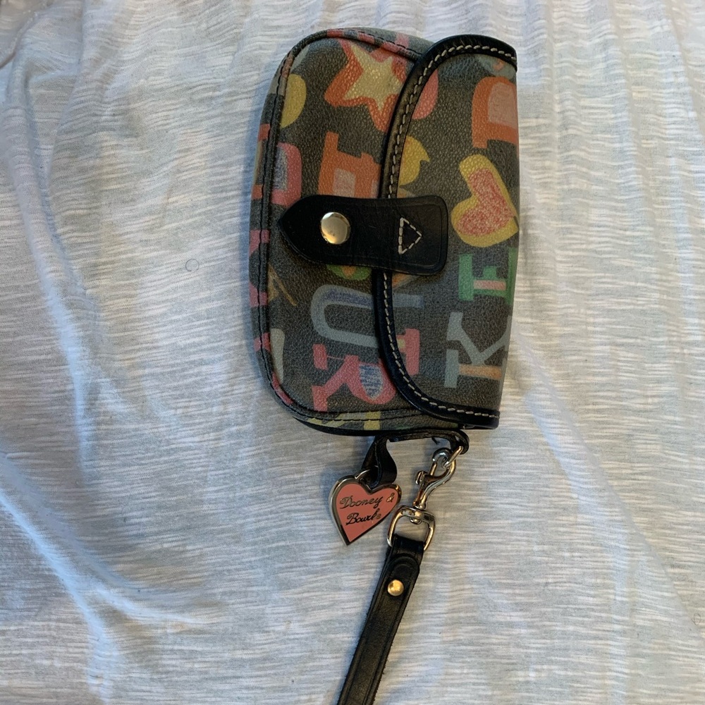 Dooney and Bourke Flap Wristlet
